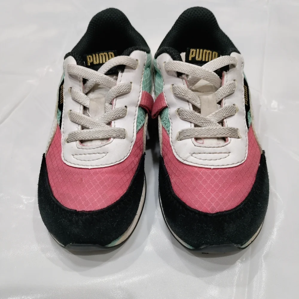 Puma Future Rider toddler slip on sneakers size 9c